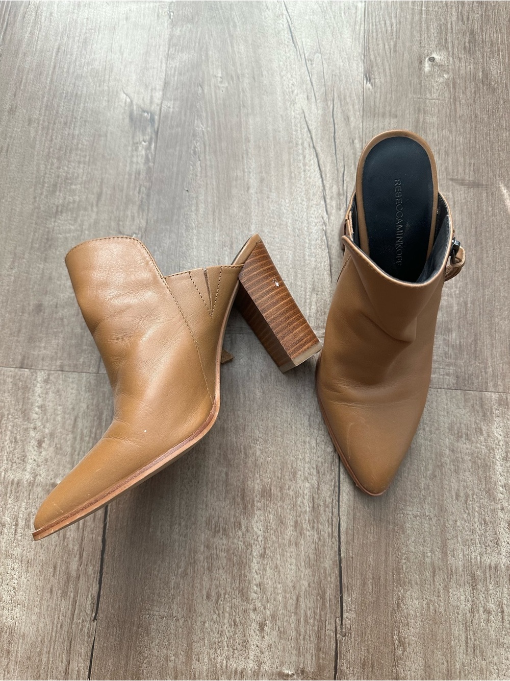 Rebecca Minkoff Aiden Mule (tan) - 7